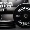 Rogue Echo Bumper Plates V2 -Fitness Equipment Store IP0118 H k8re1p