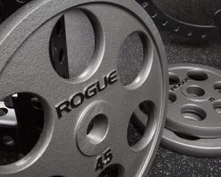 Rogue 6-Shooter Olympic Grip Plates -Fitness Equipment Store IP0183 WEB2 o739u2