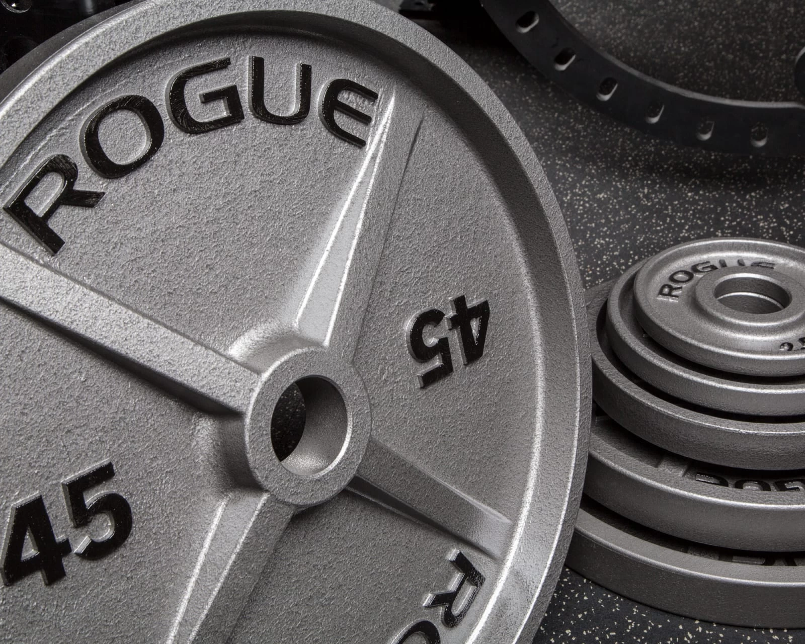 Rogue Machined Olympic Plates 4 Rogue Machined Olympic Plates - Image 2