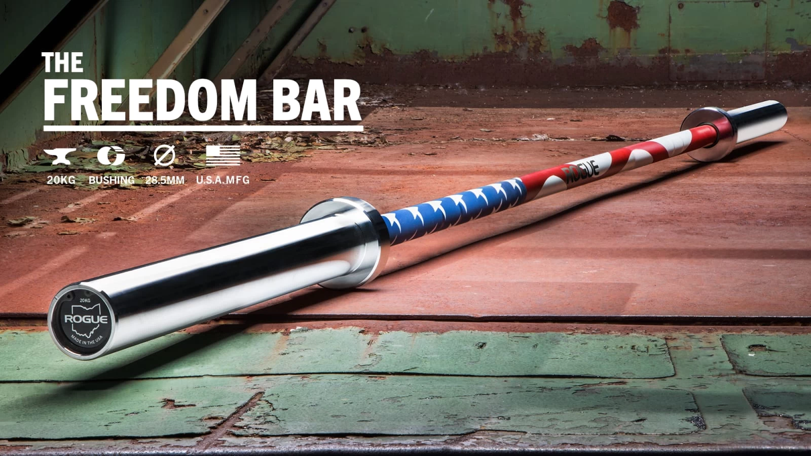 Rogue Freedom Bar - 28.5MM 3 Rogue Freedom Bar - 28.5MM