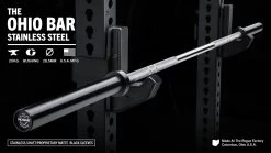 The Ohio Bar - Stainless Steel / Black