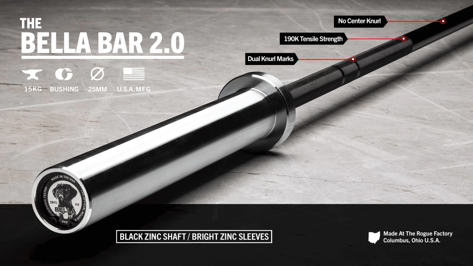 The Bella Bar 2.0 - Black Zinc 3 The Bella Bar 2.0 - Black Zinc