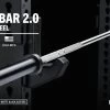 The Bella Bar 2.0 - Stainless Steel / Black 2 The Bella Bar 2.0 - Stainless Steel / Black -Fitness Equipment Store RA0584 SS IL H ctdayw
