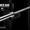 Rogue 45LB Ohio Power Bar - Bare Steel -Fitness Equipment Store RA0586 RWRW H x4pwa3