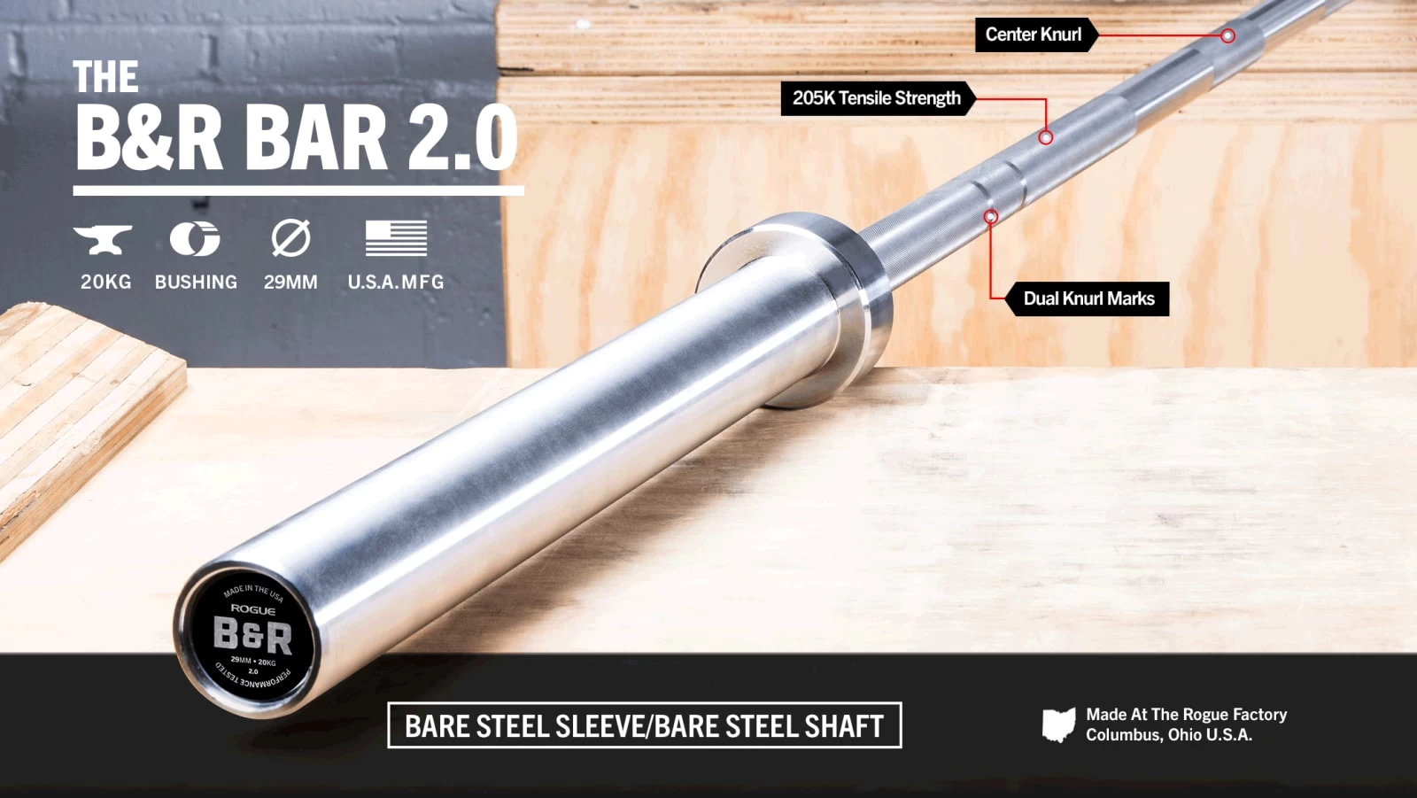 Rogue B&R Bar 2.0 3 Rogue B&R Bar 2.0