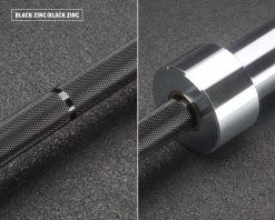 Rogue Ohio Deadlift Bar - Black Zinc -Fitness Equipment Store RA0963 BLBR web 2 cjcqis