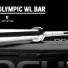 Rogue 28MM IWF Olympic Weightlifting Bar W/ Center Knurl - Bright Zinc -Fitness Equipment Store RA1517 BRBR H tfdb1l