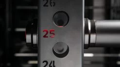 Rogue Monster Plate Storage Pin Pair - Black/Red -Fitness Equipment Store RA1636 H1805 WEB2 stws0b