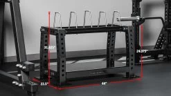 Monster Bumper Rack 9 Monster Bumper Rack -Fitness Equipment Store RF0878 BLACK MG web2 mlmzdh