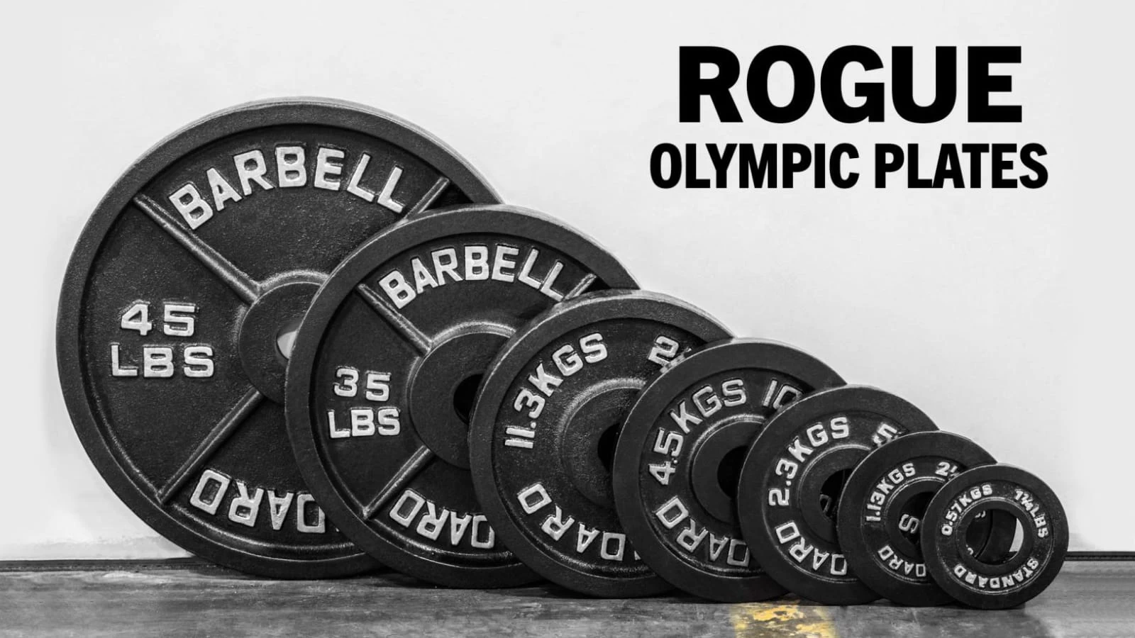 Rogue Olympic Plates 3 Rogue Olympic Plates